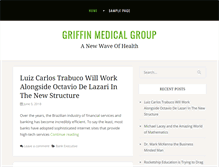 Tablet Screenshot of griffinmedicalgroup.org